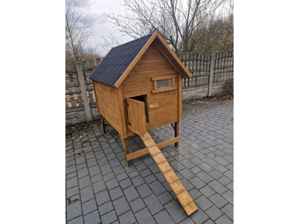 Zateplený kurník pro slepice Kurnikarna L